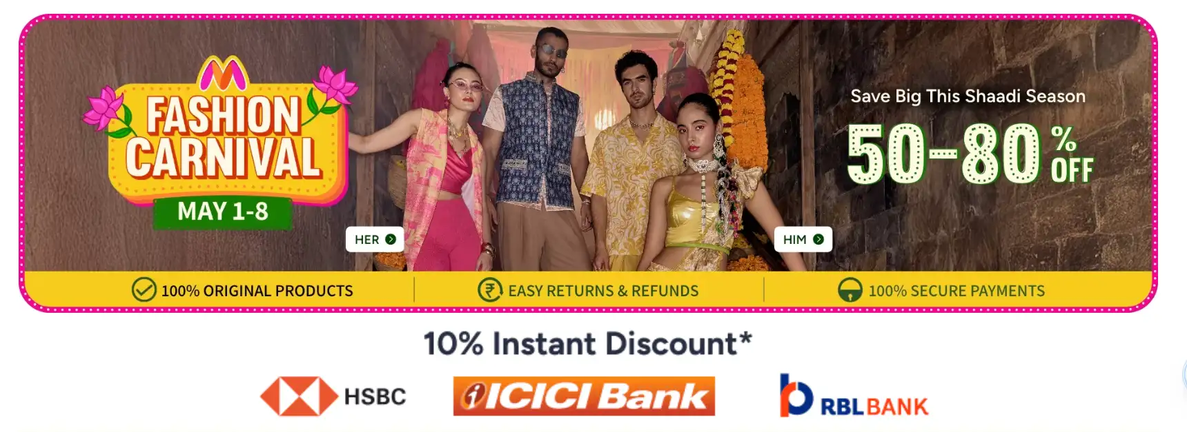 Image for MyntraFashionCarnival