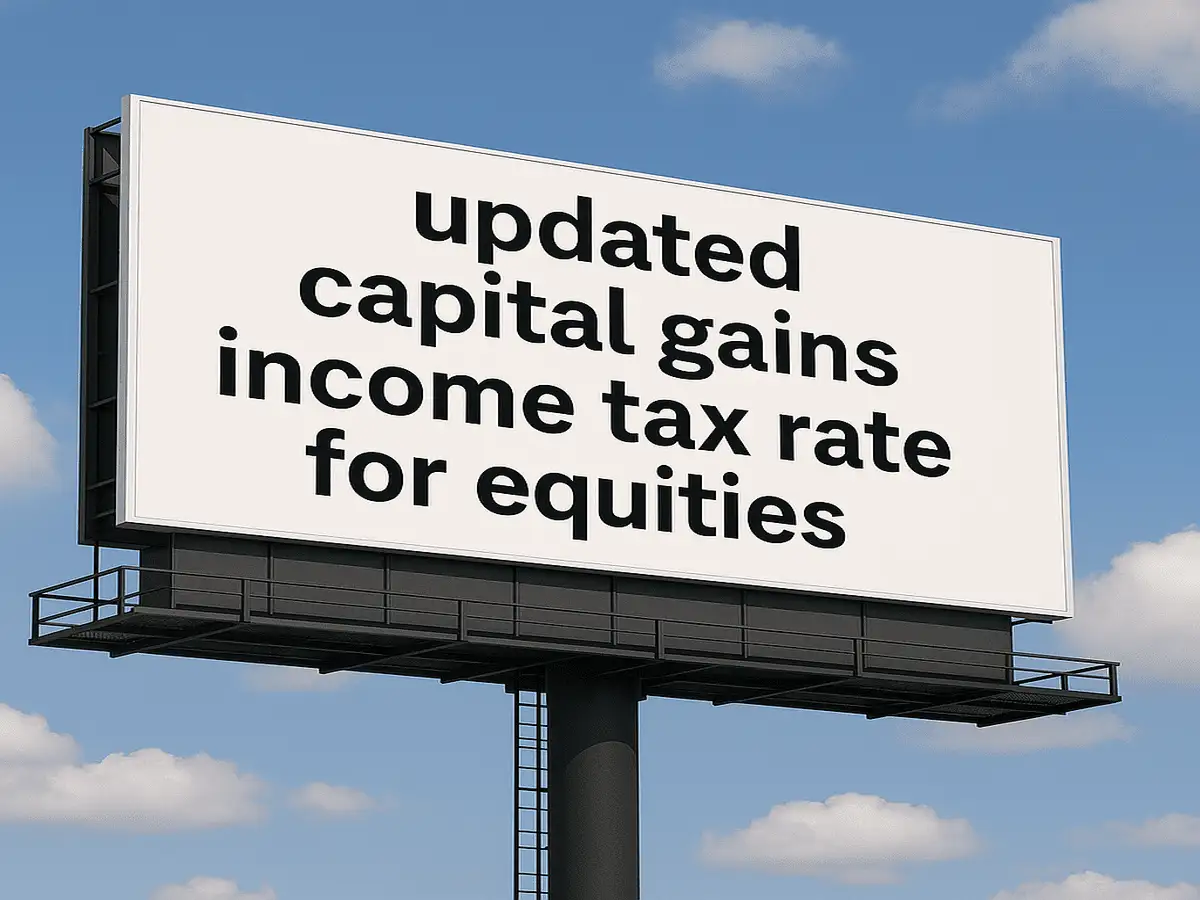 Updated LTCG and STCG capital gains tax table by income tax department: Check the tax rates for equities, foreign currency bonds and more