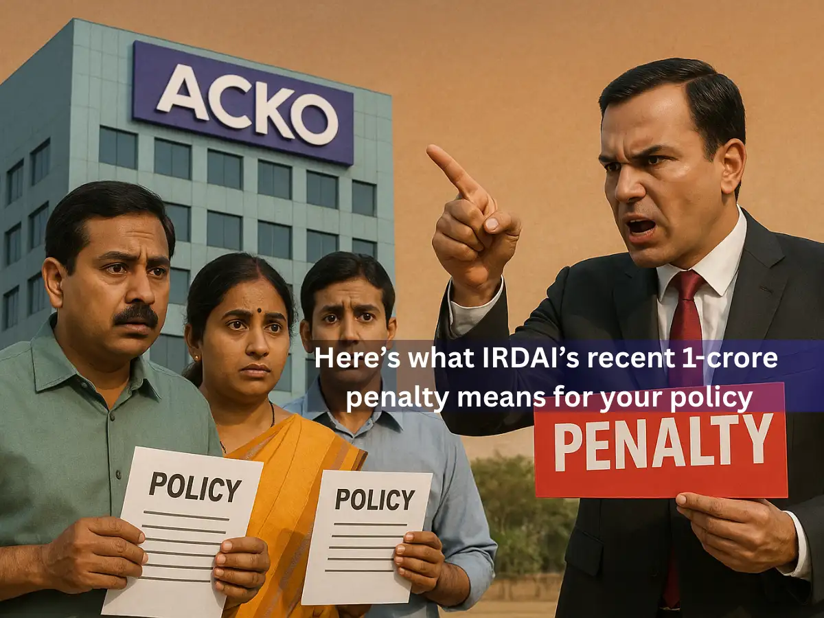 Acko General Insurance fined Rs 1 crore by IRDAI: Will you be affected if you bought a policy from Acko?