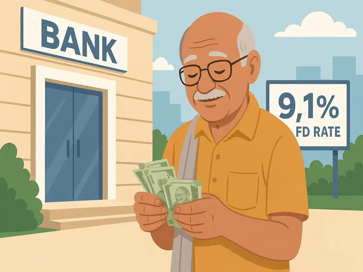 FD rate up to 9.1% for senior citizens investing for 5 years; Know the list of banks
