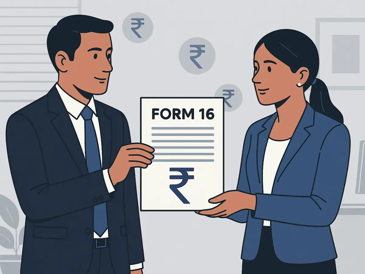 When will salaried employees get Form 16 to file income tax return for FY 2024-25 (AY 2025-26)?