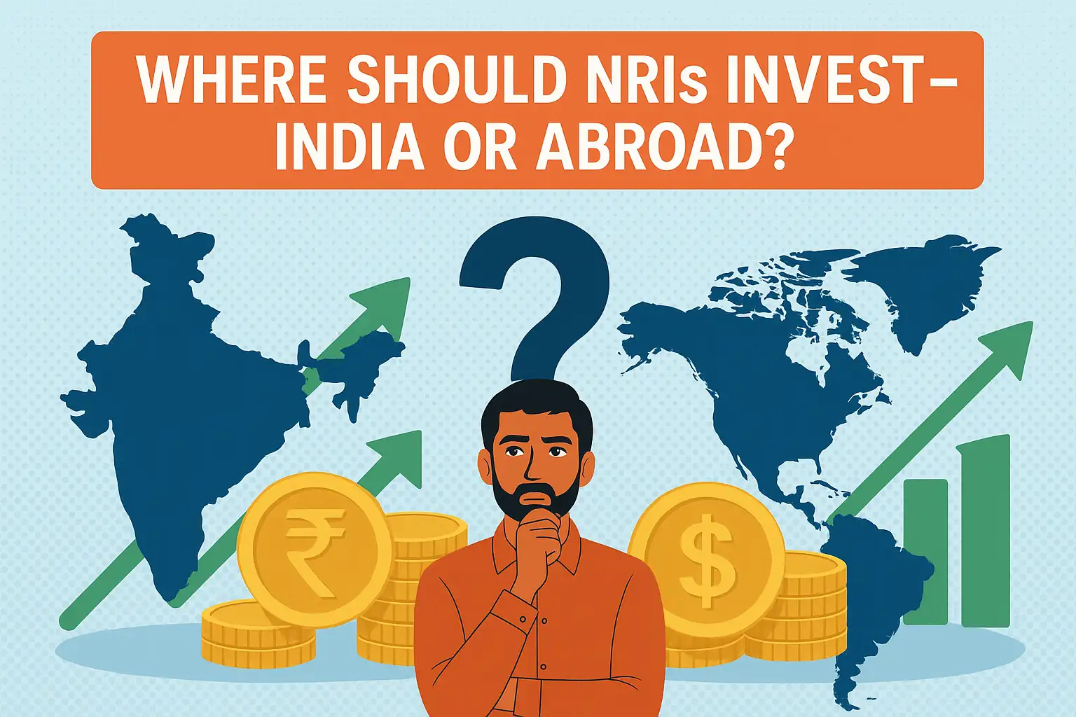 Where should NRIs invest—in India or abroad? These 5 principles will help you get your wealth creation on right path