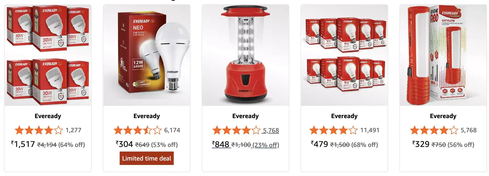 Image for BestSellersfromEveready
