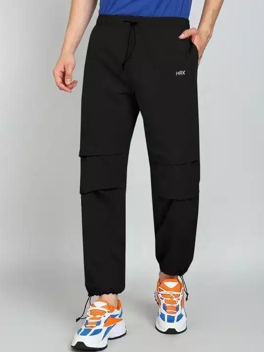 Image for HRXbyHrithikRoshan-MenMid-RiseParachuteTrackPants