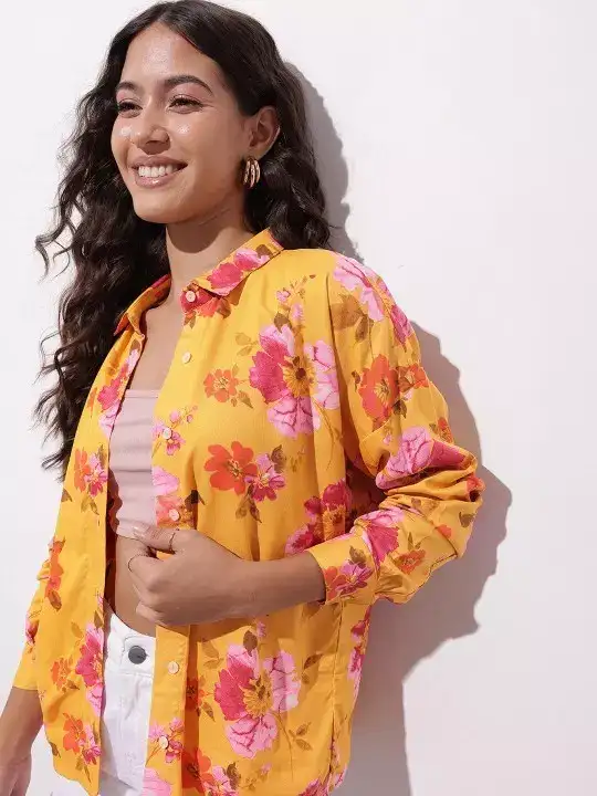 Image for DressBerry-SummerinBloomFloralShirt