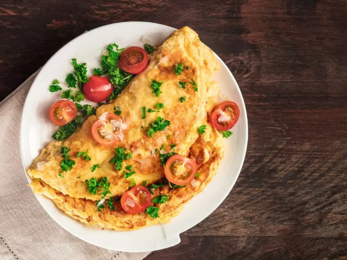 Veggie omelette Veggie omelette