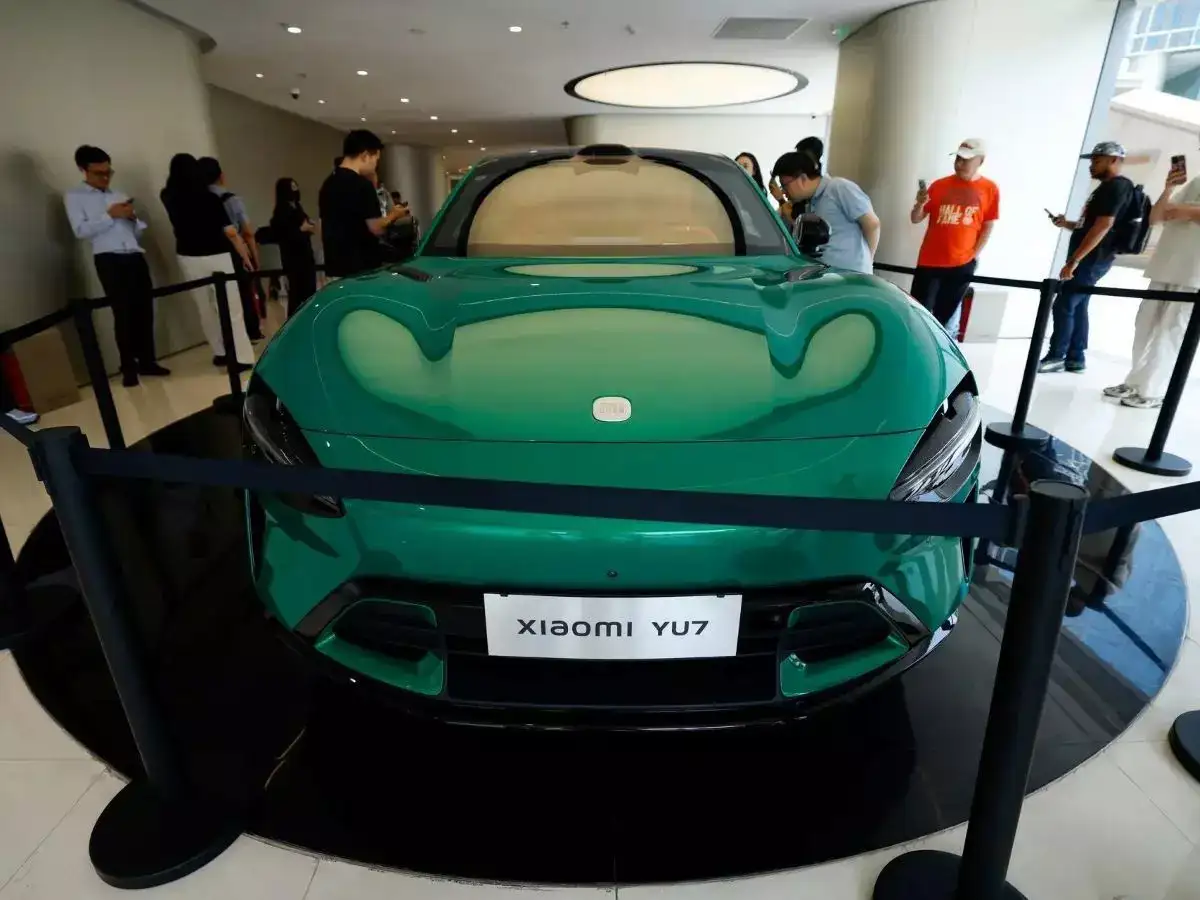 Xiaomi launches YU7 priced from 253,500 yuan, challenging Tesla's Model Y