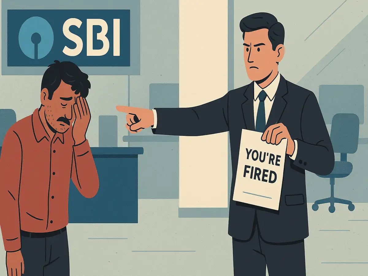 Ex-HDFC and ICICI Bank employee denied job by SBI for negative CIBIL score on loans taken for younger brother; loses legal challenge in court