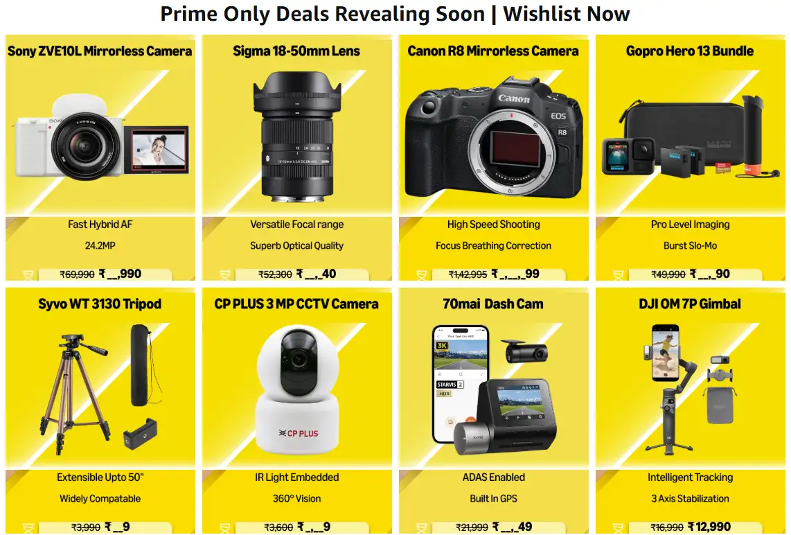 Image for PrimeOnlyDeals-Camera