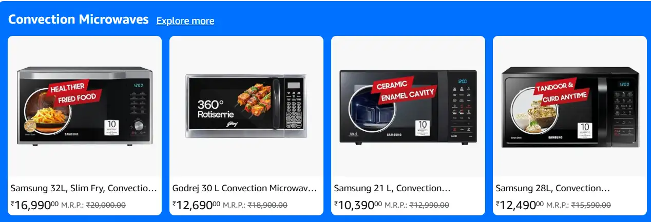 Image for ConvectionMicrowaves