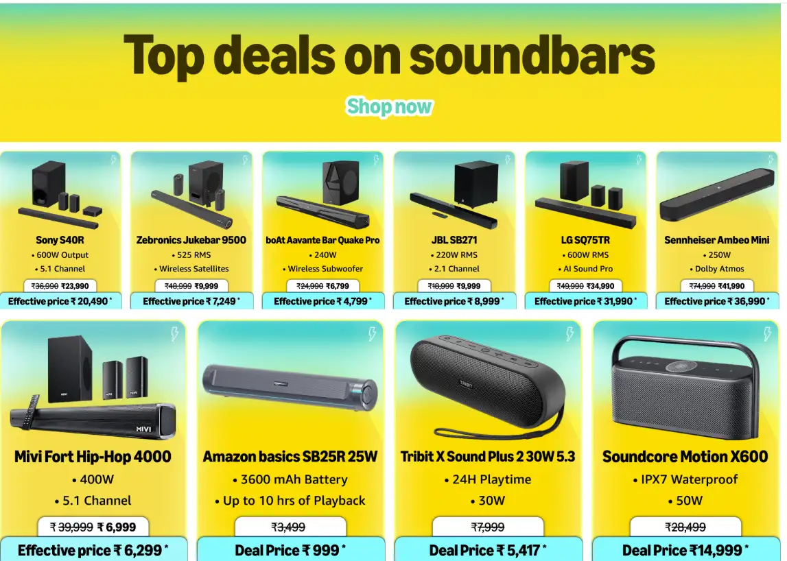 Image for TopDealsonSoundbars