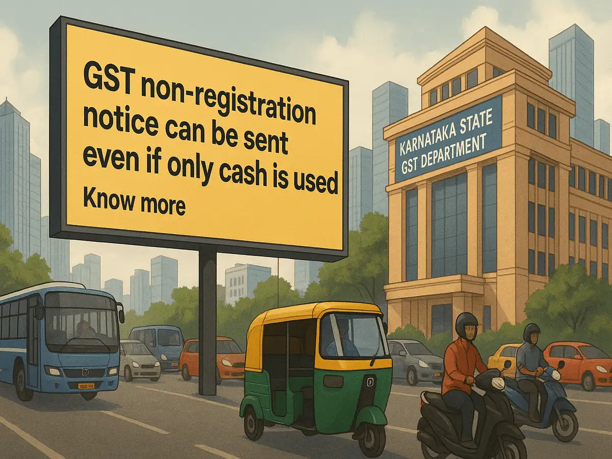 Cash payments or UPI, GST registration is mandatory if registration turnover satisfied: Here’s what Karnataka tax department clarified