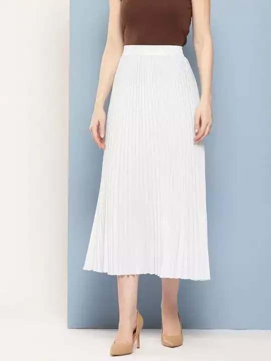 Image for Chemistry-AccordionPleatedMidiSkirt