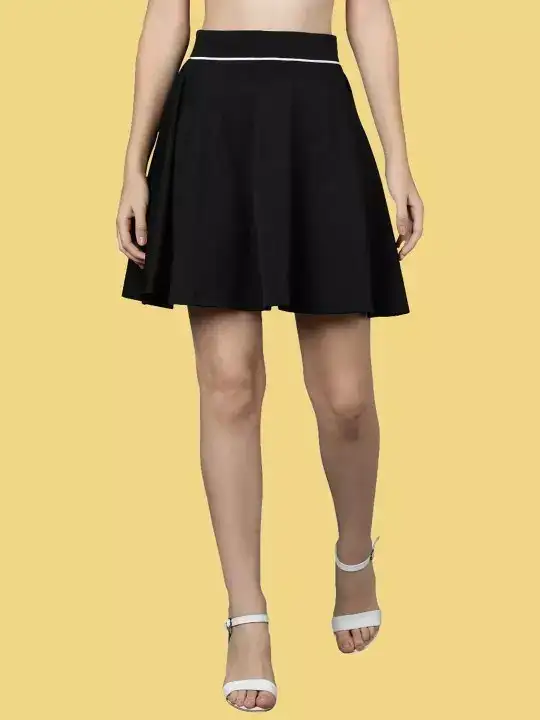 Image for BAESD-A-LineSkirtWithAttachedShorts