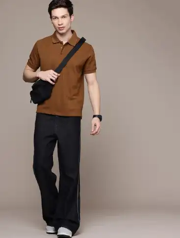 Image for ModaRapidoMenPoloCollarT-shirt