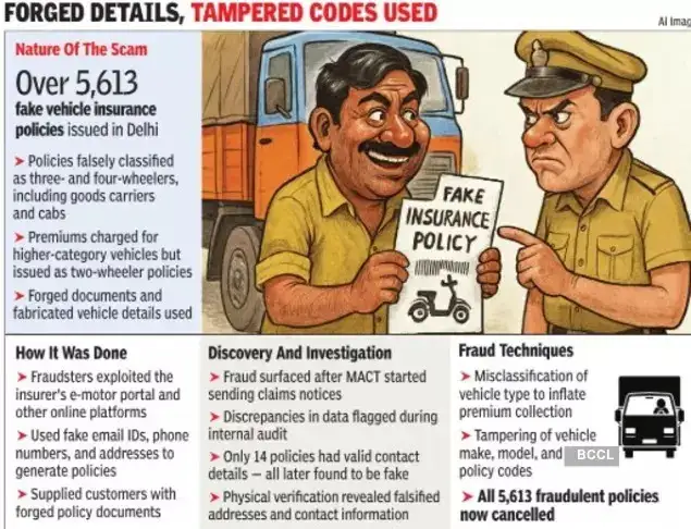 The insurance company claimed significant financial losses due to this scam The insurance company claimed significant financial losses due to this scam