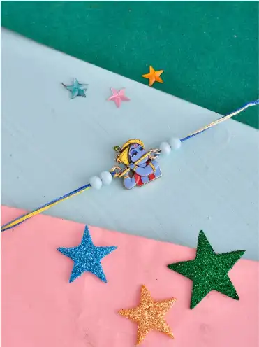 Image for VoyllaLordKrishnaKidsThreadRakhi