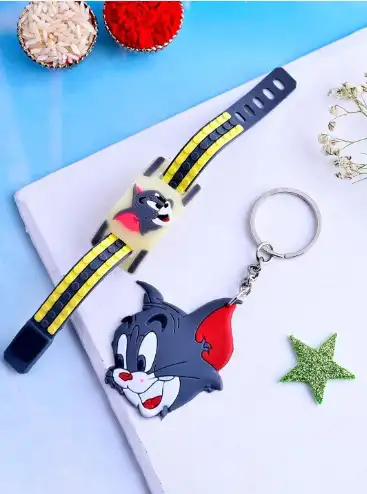 Image for AscensionKidsWraparoundRakhiwithKeyChain
