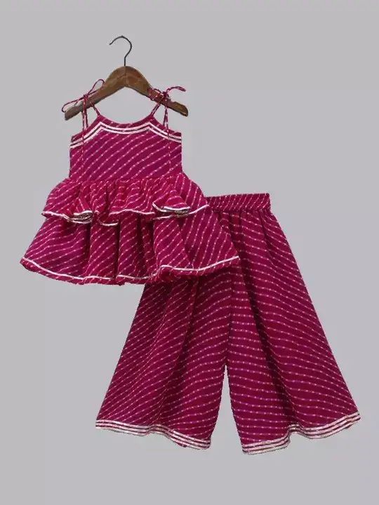 Image for BAESD-GirlsA-LineKurtiwithPalazzos