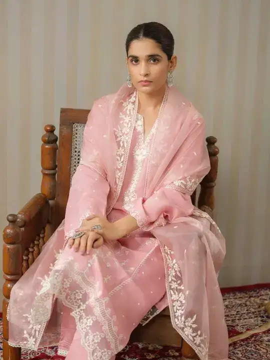 Image for HouseofPataudi-EthnicMotifsStraightKurtaWithTrousers%26Dupatta
