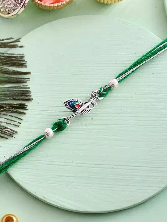 Image for Voylla-LordKrishnaMotifsDivineThreadRakhi