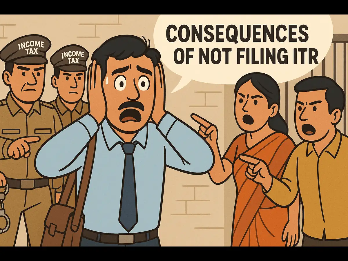 Planning to give ITR filing a miss? You must know the consequences