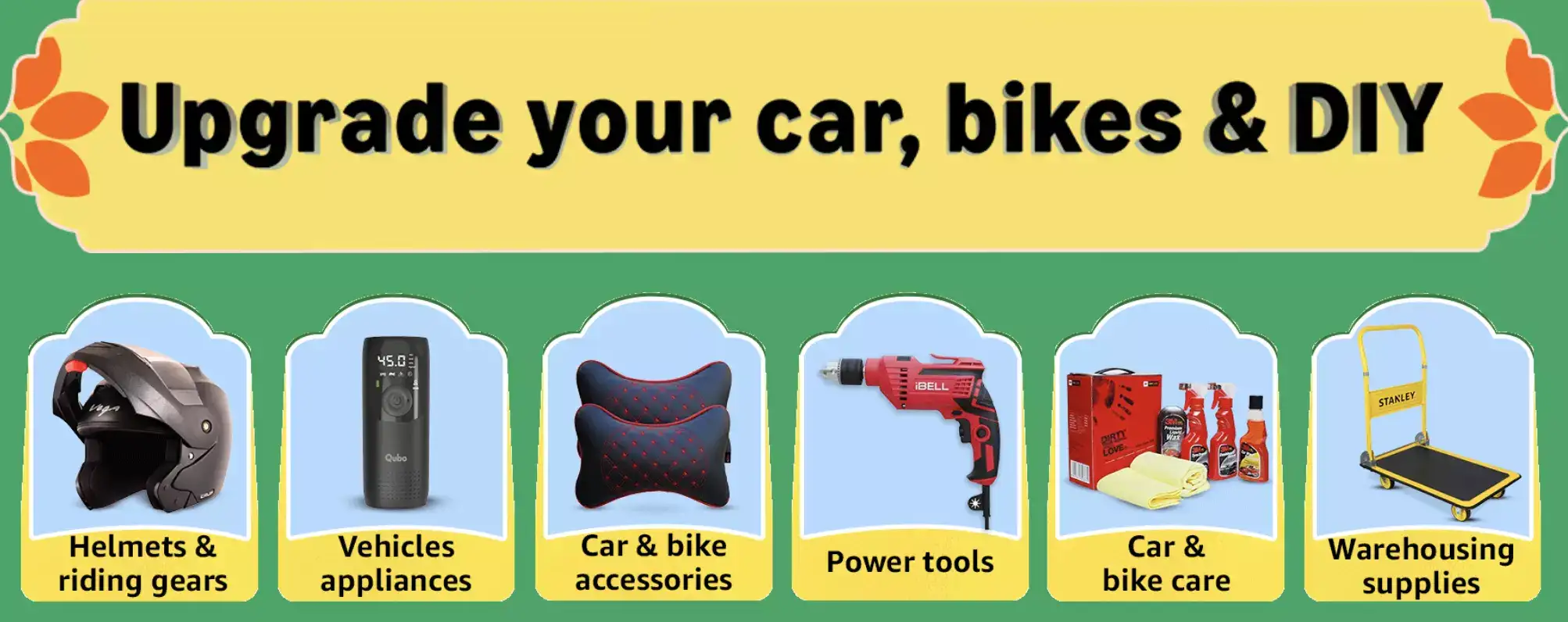 Image for Upgradeyourcar%2CbikesandDIY