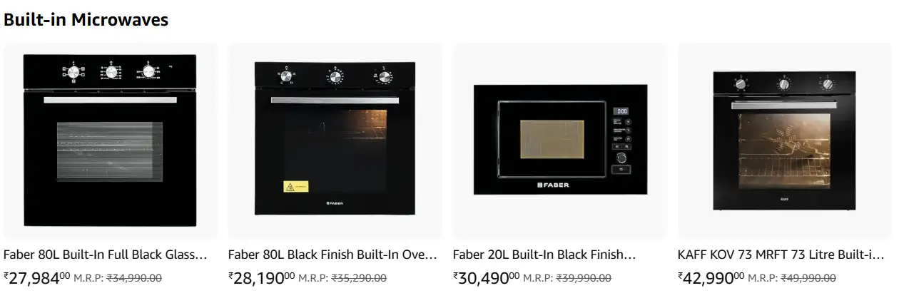 Image for Built-inMicrowaves