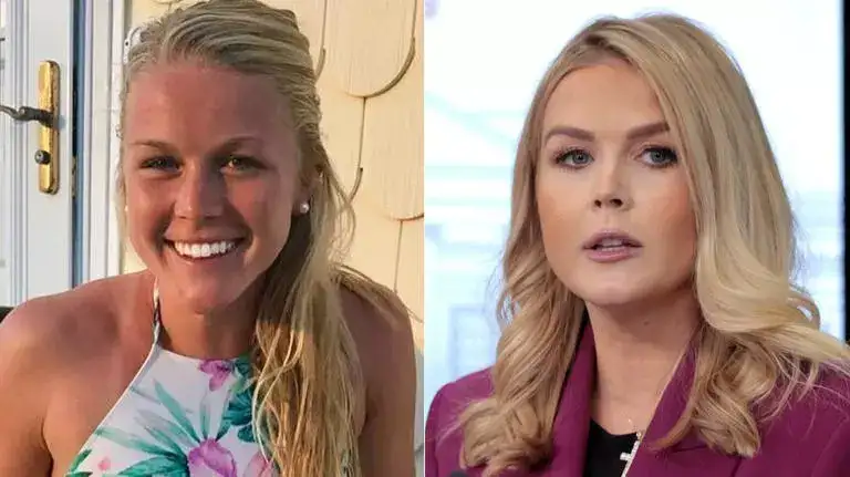 Wait, that’s Karoline Leavitt? Throwback photo fuels plastic surgery rumors - fans say she’s unrecognizable