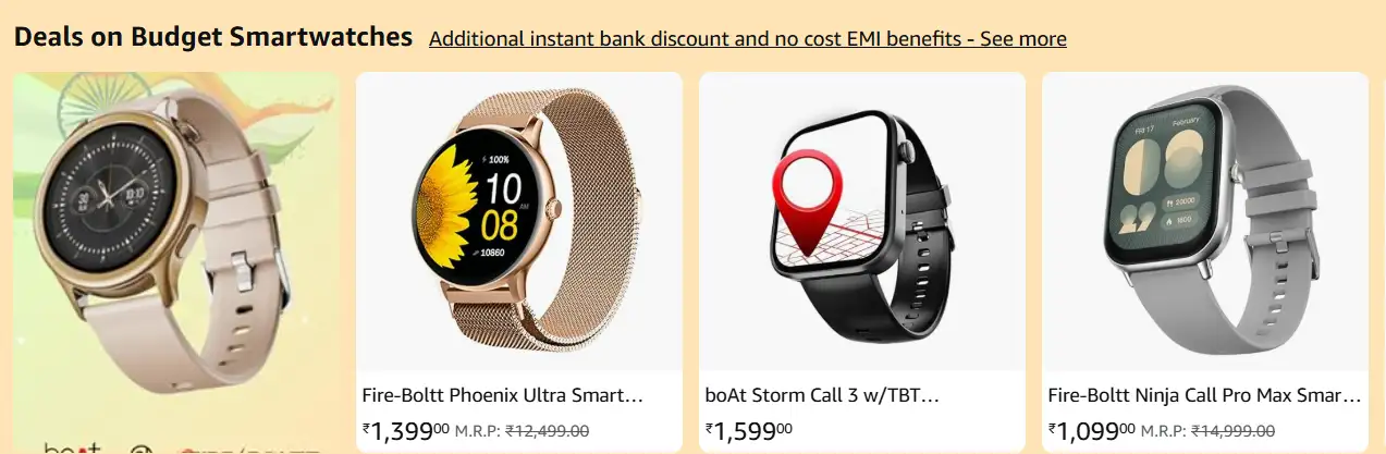 Image for DealsonBudgetSmartwatches