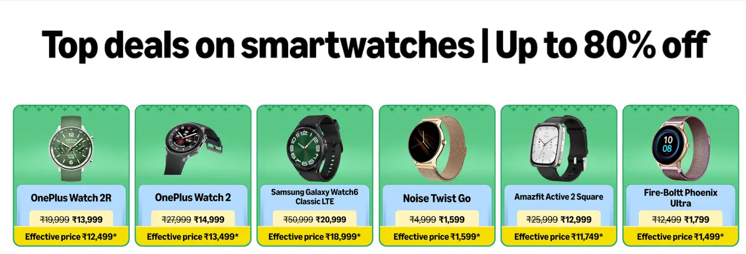 Image for TopDealsonSmartwatches
