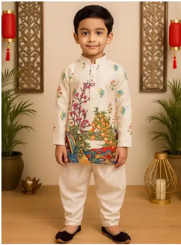 Image for CovetusKids-BoysCottonBlendKurtaSets