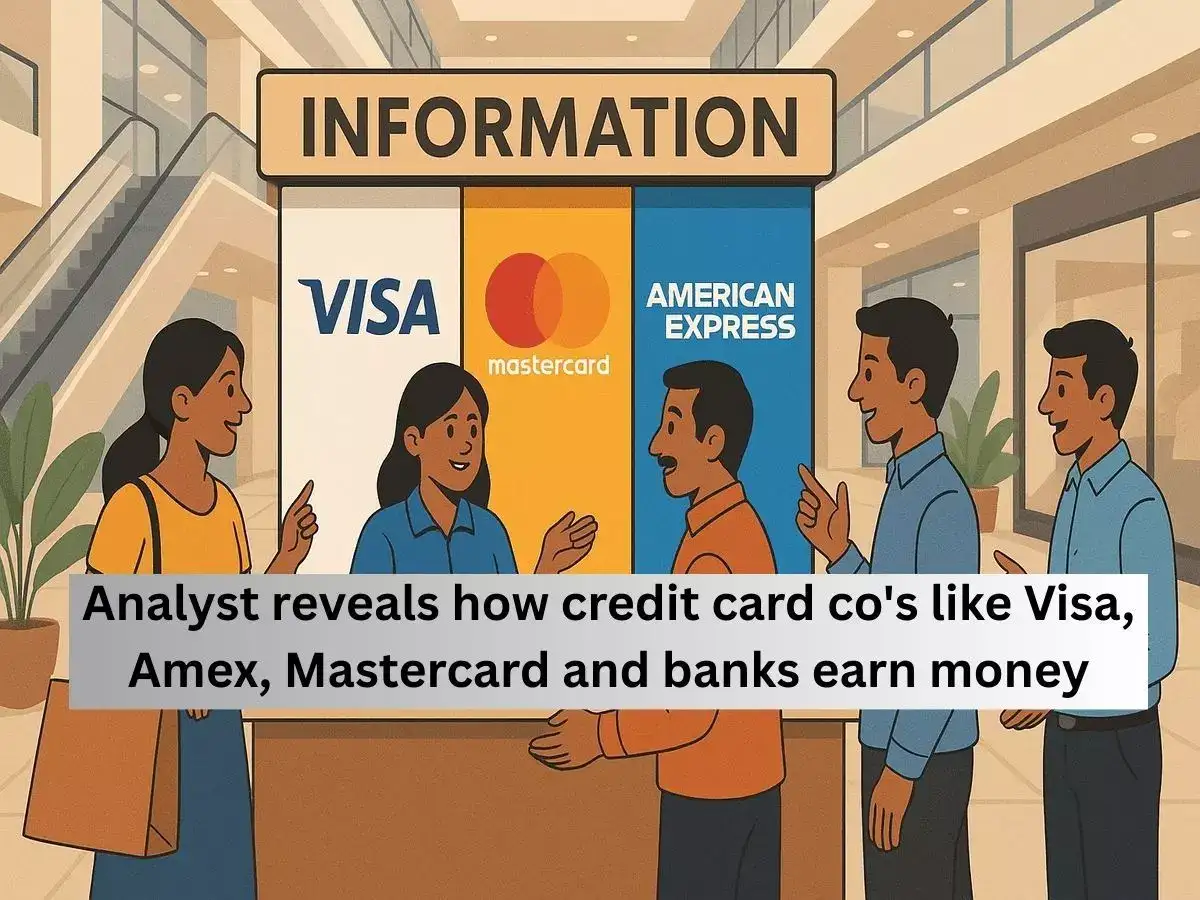 Analyst shares insights about how credit card ecosystem makes money, be it banks, Visa, Amex or Mastercard