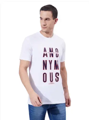 Image for BenMartinMenPrintedPocketsSlimFitT-shirt