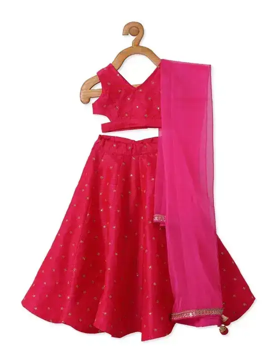 Image for PICCOLO-GirlsLehenga%26BlouseWithDupatta