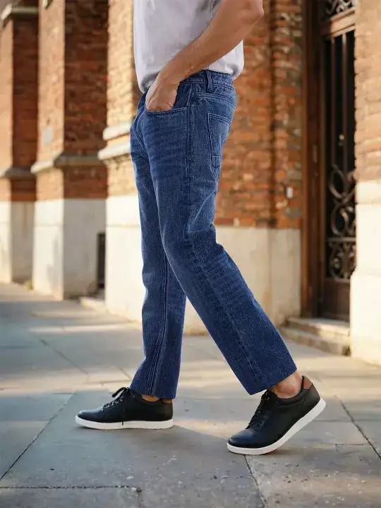 Image for Celio-MenJeanStraightFitMid-RiseStretchableJeans