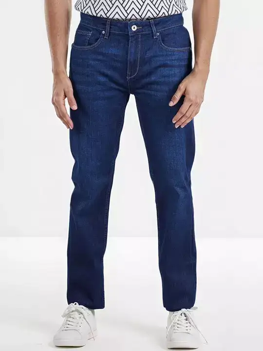 Image for Celio-MenJeanStraightFitMid-RiseLightFadeStretchableJeans