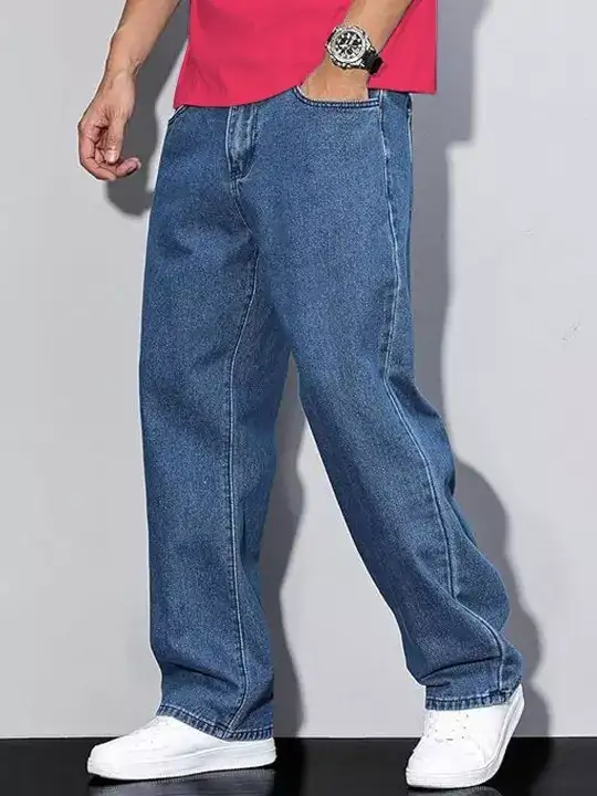 Image for VYNTIQ-MenJeanStraightFitMid-RiseJeans