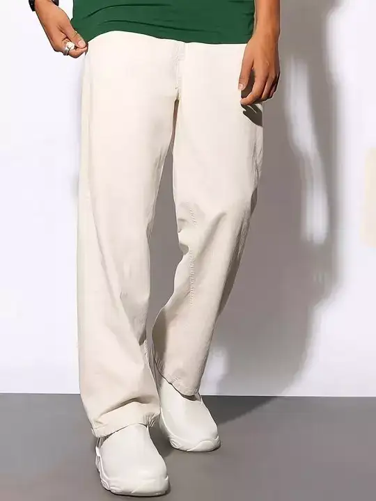 Image for MASTERLYWEFT-MenStraightFitMid-RiseStretchableJeans