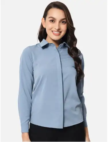 Image for BAESDSpreadCollarStandardOpaqueFormalShirt