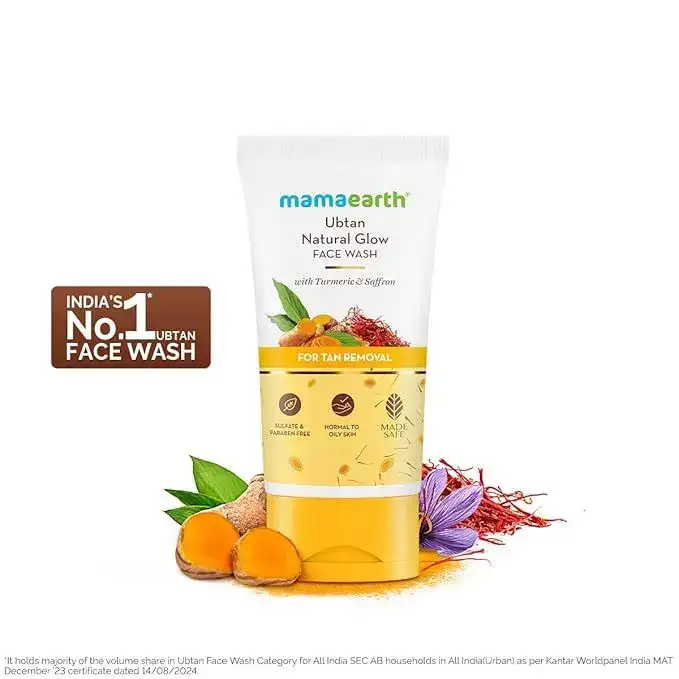 Image for MamaearthUbtanNaturalGlowFaceWash