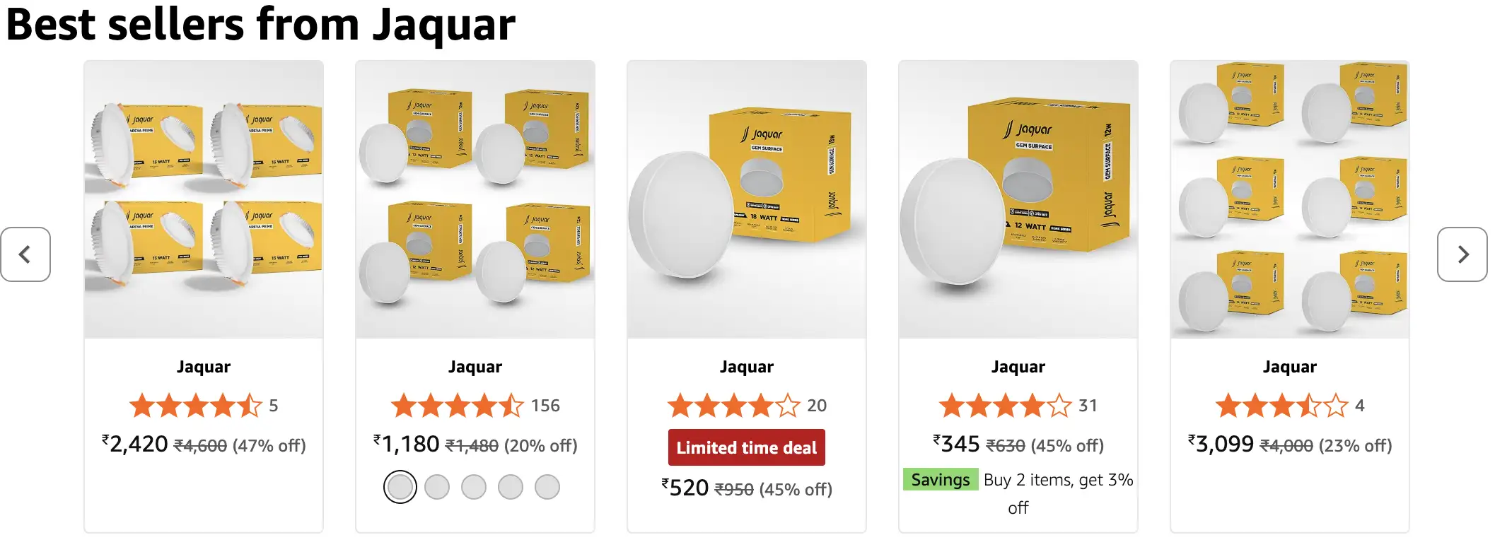 Image for BestsellersfromJaquar