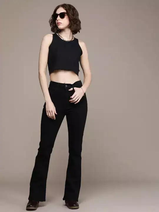 Image for Roadster-TheLifeCo.Women%E2%80%99sBootcutHigh-RiseStretchableJeans