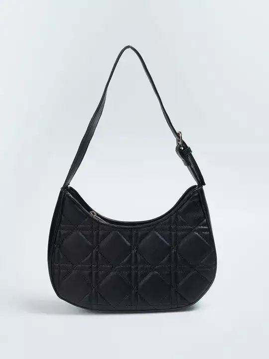 Image for Max-TexturedHalfMoonHoboBag