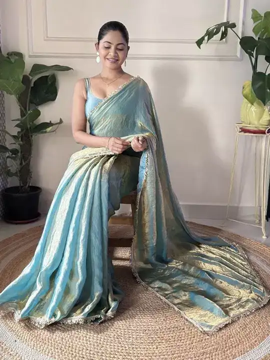 Image for SareeMall-PaperSilkSareesWithMatchingBlouse