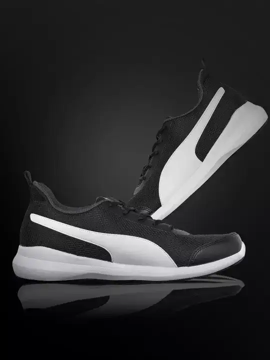 Image for Puma-MenBlackCityRunningShoes