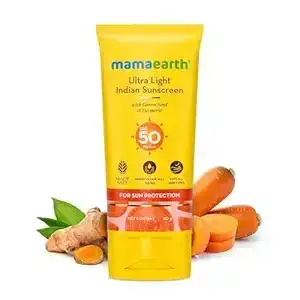 Image for MamaearthUltraLightIndianSunscreenSPF50