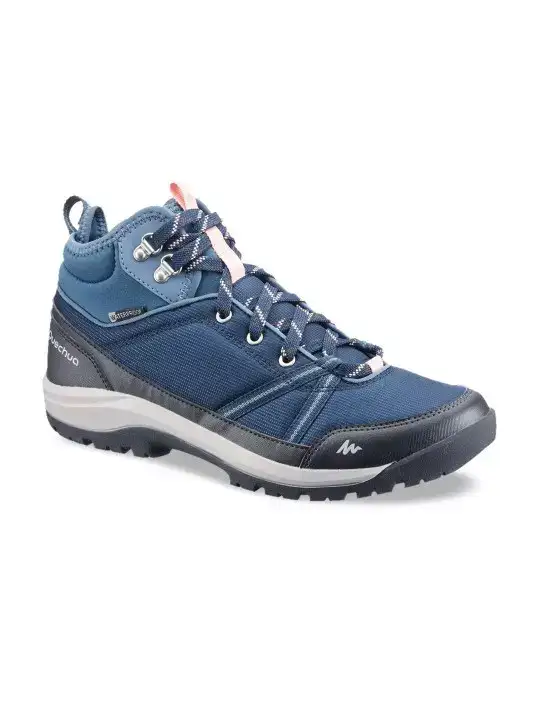 Image for Decathlon-QUECHUA-Women'sBlueWaterproofHikingShoes