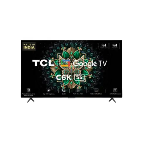 Image for TCL139cm(55inch)QD-MiniLEDGoogleTV(55C6K)