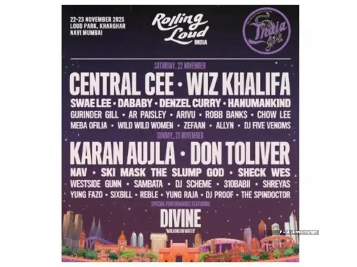 Rolling Loud Trading Card Central Cee India